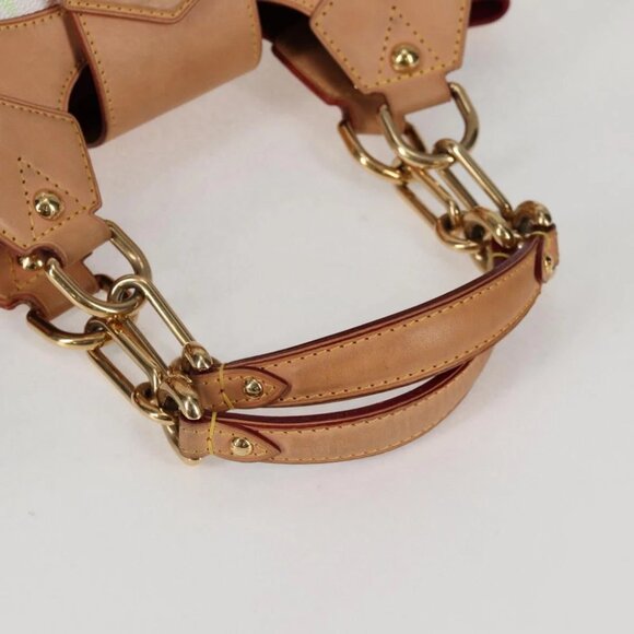 LOUIS VUITTON Monogram Multicolor Ursula Tote Bag White M40123 LV Auth PP786V - Picture 7 of 15